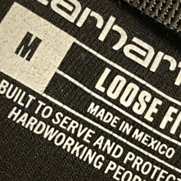 VINTAGE CARHARTT HOODIE (w/Rad Sun Fade!) - Picture 5 of 5